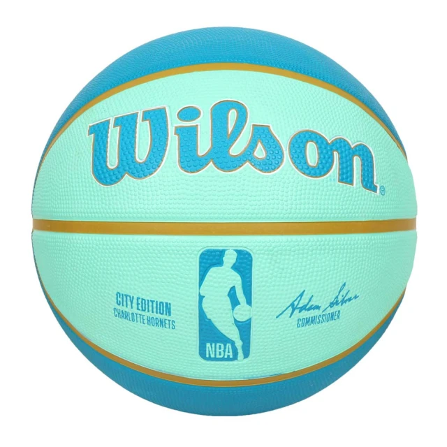 WILSON NBA城市系列-塞爾提克-橡膠籃球 7號籃球-