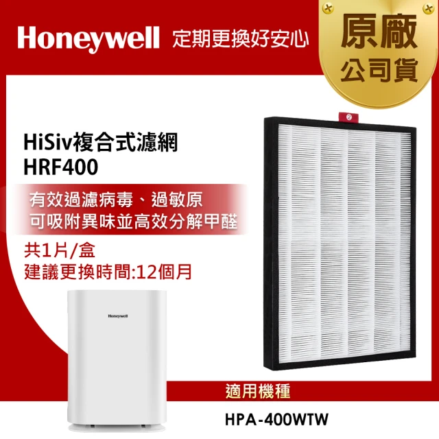 Honeywell HiSiv複合式濾網 HRF400(適用