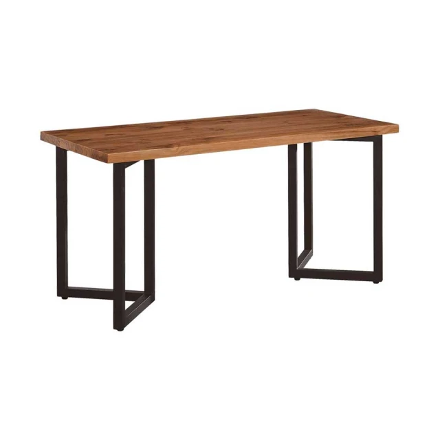 BODENBODEN 莫尼5尺工業風實木餐桌/工作桌/長桌/會議桌/休閒桌