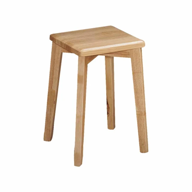 BODEN 約尼全實木方型椅凳/小椅子/矮凳/板凳評價推薦