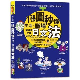 QR Code 朗讀 隨看隨聽 一張圖秒懂，生活、職場日文法-這樣用才像日本人（25K+QR碼線上音檔）