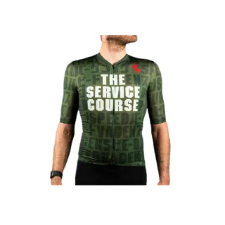【The Service Course】Speedvagen Race Jersey 男性競賽車衣 軍綠色