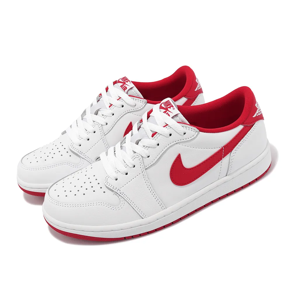 NIKE 耐吉】Air Jordan 1 Retro Low OG University Red 紅男鞋AJ1