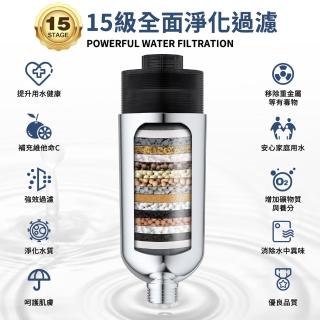 【ELEPRAY】純萃膠囊沐浴過濾器 全面淨化型(沐浴過濾器 前置過濾器 淋浴過濾器 蓮蓬頭濾水器)