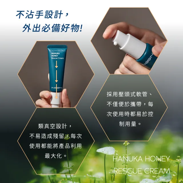 【INGENI 新肌霓】麥盧卡蜂蜜全能修護霜(萬用霜/急救霜/修復霜)