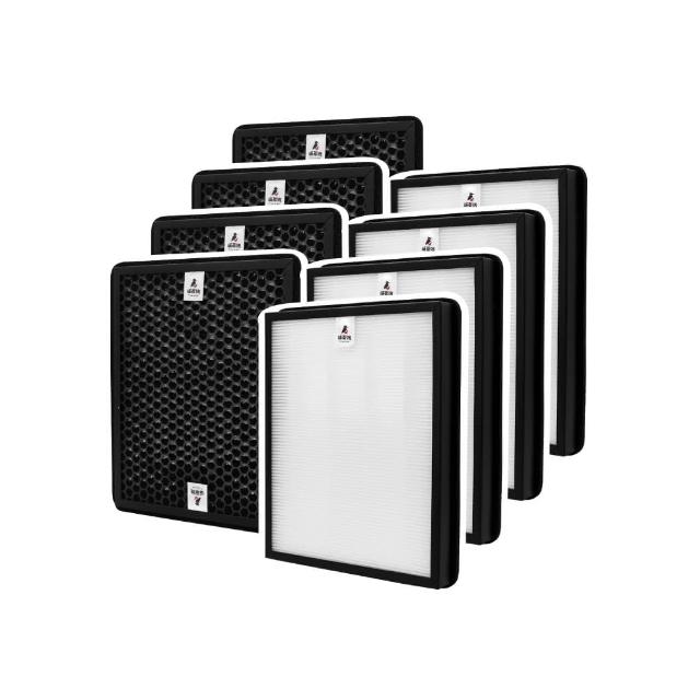 【蟎著媽】濾網2套8入優惠組(適用 飛利浦 AC5659/80 AC5659 5000i FY5182/20 FY5185/20)