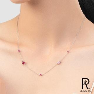 【RJ New York】無限魅力紅色簡約鎖骨鍊(2色可選)