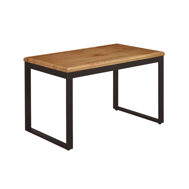 【BODEN】菲森4尺工業風實木餐桌/工作桌/休閒桌