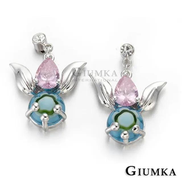 【GIUMKA】耳環．金魚．垂墜．綠圈(新年禮物)