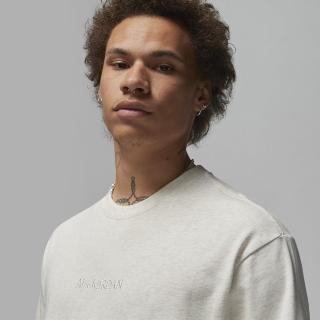 【NIKE 耐吉】上衣 男款 Jordan 喬丹 短袖上衣 運動 休閒 淺灰(FJ1970-141)