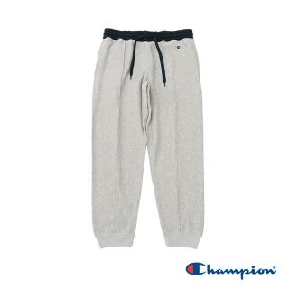 【Champion】官方直營-素色純棉休閒褲-男(灰色)