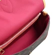 【Louis Vuitton 路易威登】LV M46049 DIANE 經典花紋拼接雙材質背帶肩斜翻蓋兩用包(現貨)
