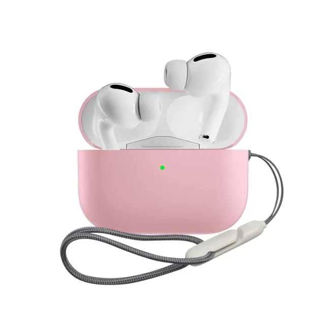 Apple 蘋果】獨家保護套+掛繩組AirPods Pro 2 (Lightning充電盒