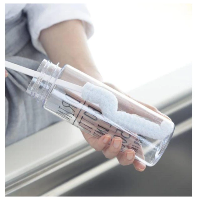 【AISEN】日本製 超細纖維 J型洗瓶刷 水瓶刷(平行輸入)