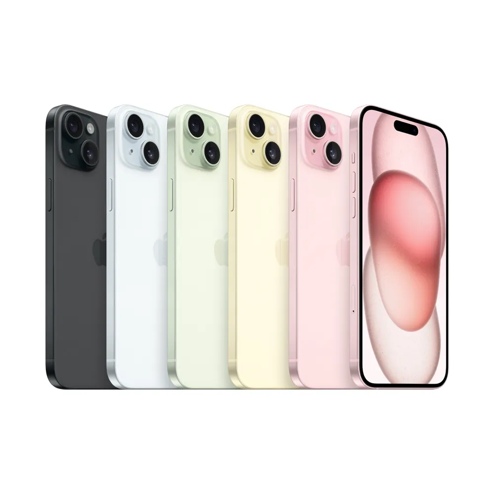 【Apple】iPhone 15(256G/6.1吋)(20W充電器+殼貼組)