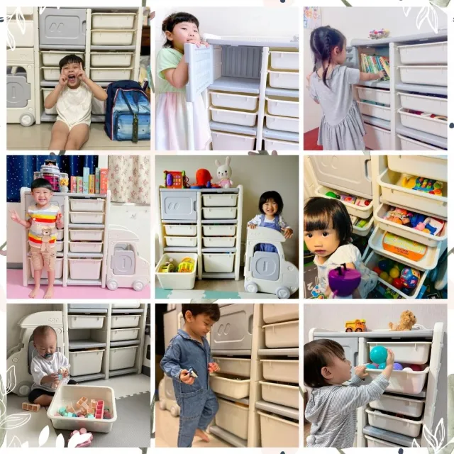 【Caring】兒童收納櫃(收納 置物櫃 收納櫃 收納用品)