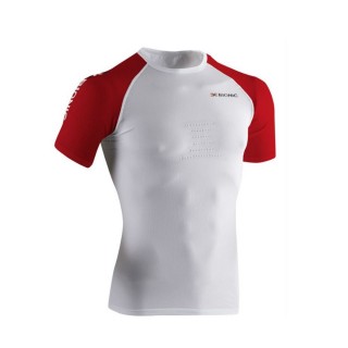 【X-Bionic】RUNNING SPEED SHIRT 男 短袖跑步壓縮衣(自行車 單車 腳踏車 車衣 人身部品)