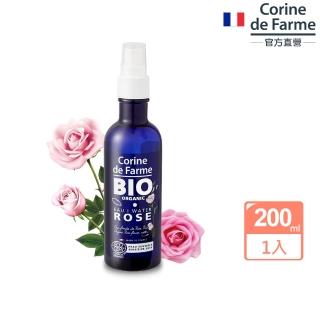 【法國黎之芙】BIO認證玫瑰花水純露200ml(保濕抗老)
