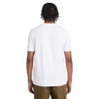 【Timberland】男款白色印花短袖T恤(A29C5100)