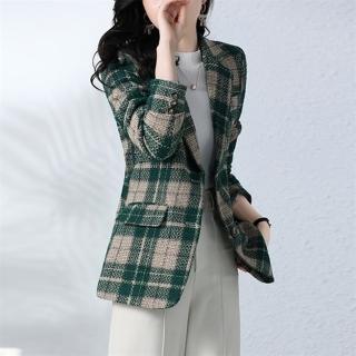 【BRIGA HRYZ8850】BRIGA HRYZ8850設計師款氣質名媛收腰顯瘦休閒修身西裝外套(HRYZ8850)