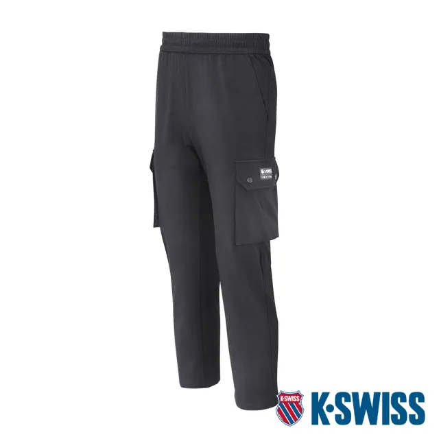 【K-SWISS】運動長褲 Active Pants-女-黑(199129-008)