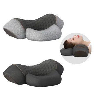 【AOAO】頸椎專用睡眠枕 慢回彈記憶棉頸椎按摩枕 拉伸牽引護頸枕 護頸枕 舒壓枕 聖誕禮物