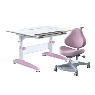 【SingBee 欣美】寬120cm 兒童桌椅組Smag+139s(書桌椅 兒童桌椅 兒童書桌椅 升降桌)