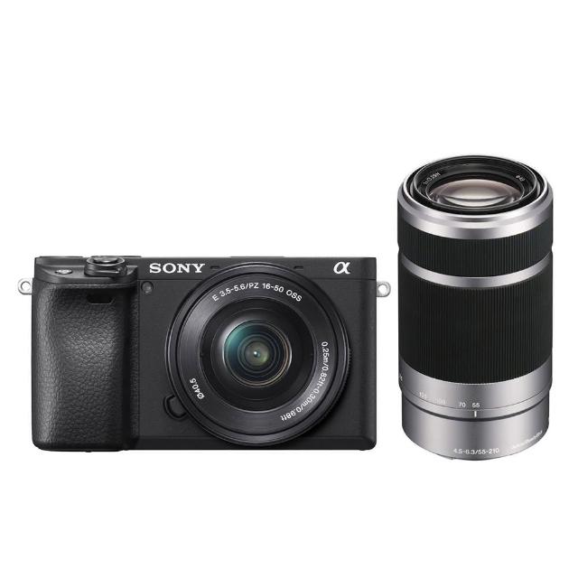 【SONY 索尼】SONY A6400 16-50mm+55-210mm F4.5-6.3 OSS(平行輸入-)