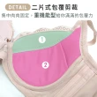 【尚芭蒂】大尺碼 成套 MIT台灣製B-E罩/拉提美胸線條軟鋼圈機能內衣/集中包覆調整型(藍色)