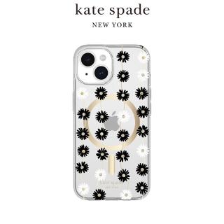 【KATE SPADE】iPhone 15 MagSafe 精品手機殼 雛菊花戀(磁吸 iPhone16 e/iPhone14 / 13可共用)