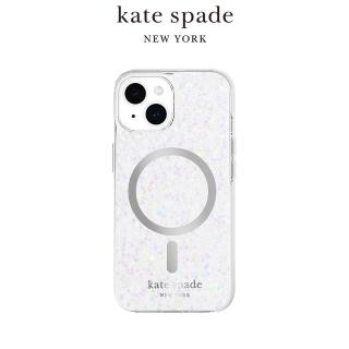 【KATE SPADE】iPhone 15 MagSafe 精品手機殼 銀河星鑽(磁吸 iPhone16 e/iPhone14 / 13可共用)