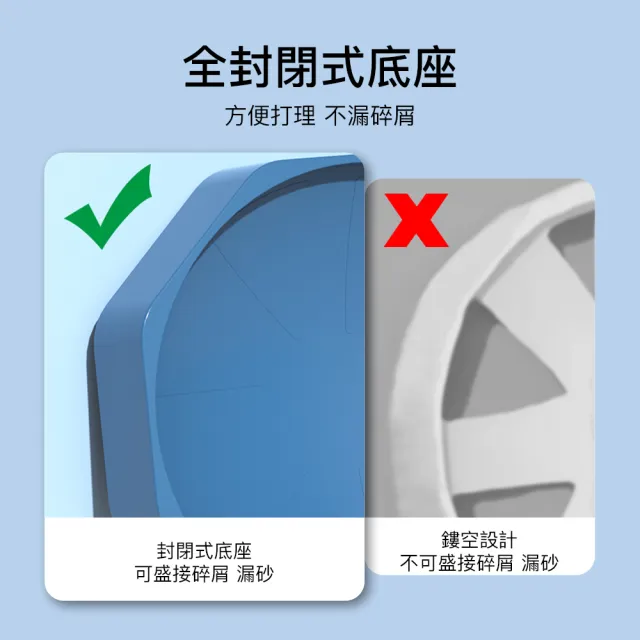 【PETDOS 派多斯】寵物多邊形貓抓板(超大空間 耐抓耐磨 可抓可睡 內芯可替換)