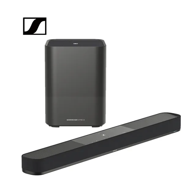 【SENNHEISER 森海塞爾】AMBEO Soundbar Plus/Sub 家庭影音劇院組