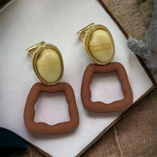 【Ada】日韓流行飾品 氣質不規則復古風秋冬款耳夾(無耳洞 耳夾耳環 夾式耳環)