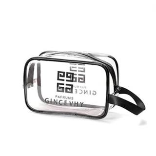 【PS Mall】防水透明化妝包 PVC收納袋 旅行盥洗包 小號21*13*8cm 3入(J3114)