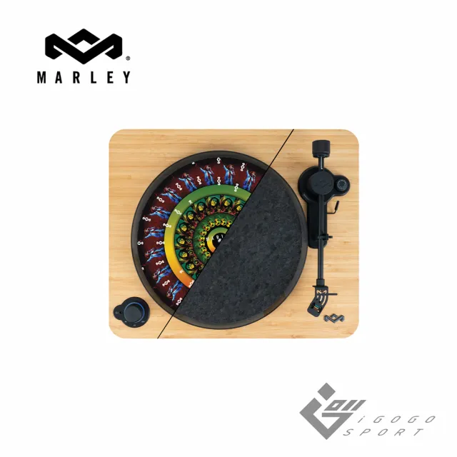 【MARLEY 雷鬼教父】Stir It Up Lux 無線藍牙黑膠唱盤