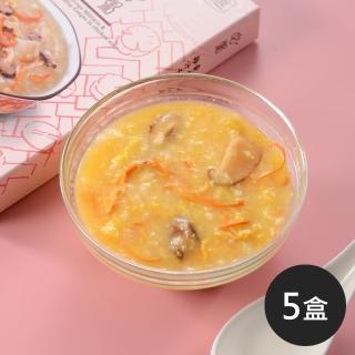 【禎祥食品】黃金蟲草雞汁干貝粥350g/盒x5盒(選用中華大學精心培育的名貴滋補藥材「黃金蟲草」)