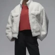 【NIKE 耐吉】W Jordan Jacket 羔羊毛 短版 白 女外套 短版外套 FD7169-133