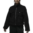 【NIKE 耐吉】W Jordan Jacket 羔羊毛 短版 黑 女外套 短版外套 FD7169-010
