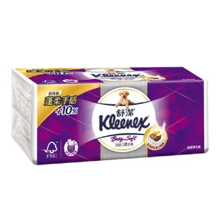 【Kleenex 舒潔】3串組-三層抽取式衛生紙(100抽x24包*3串)