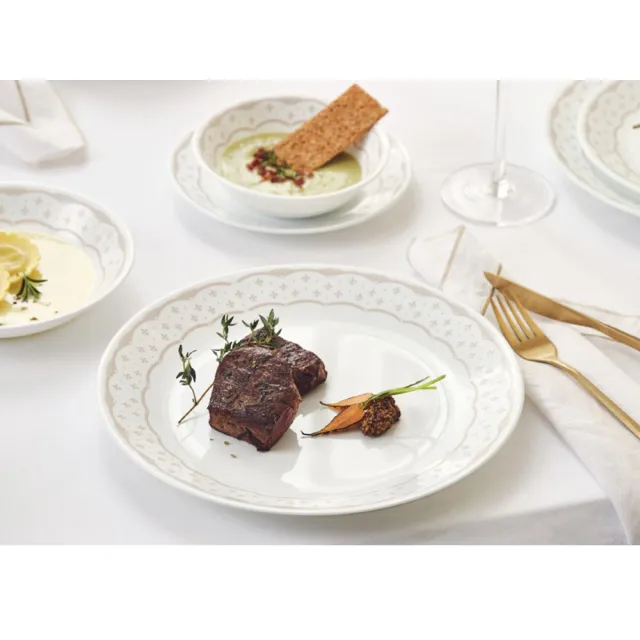 【CorelleBrands 康寧餐具】皇家饗宴方形10oz小碗(2310)
