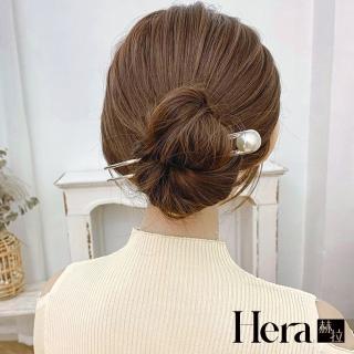 【HERA 赫拉】韓系簡約珍珠髮簪 L111083002(珍珠髮簪)