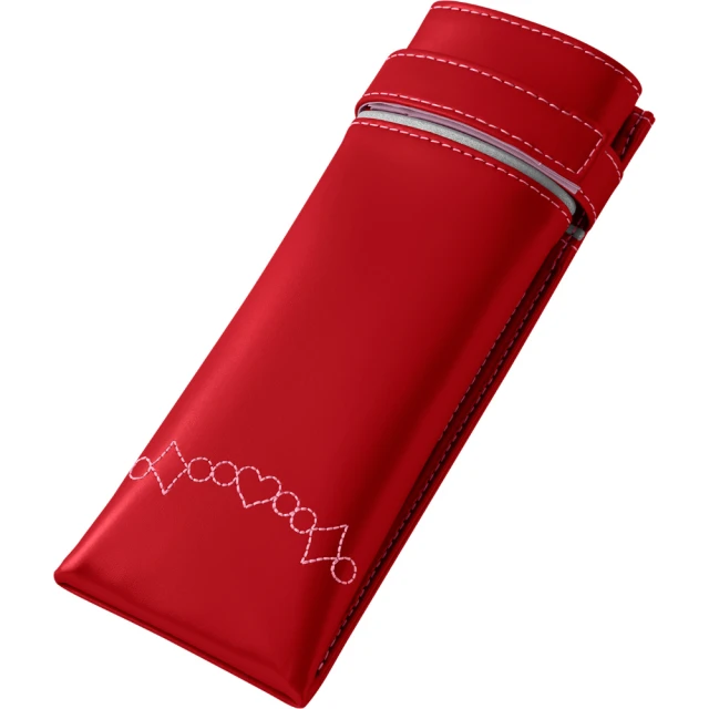 天使之翼 專用配件書包側掛套- 反光材質-鮮豔紅(配件日本書包專用)