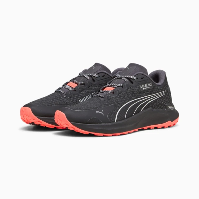 PUMA 慢跑鞋 女鞋 運動鞋 越野鞋 緩震 FAST-TRAC NITRO GTX WNS GTX 黑 37706304