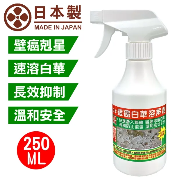 【十田修繕】壁癌白華溶解劑 250ML(壁癌 白華 乳膠漆 批土 油漆 防霉 除霉)