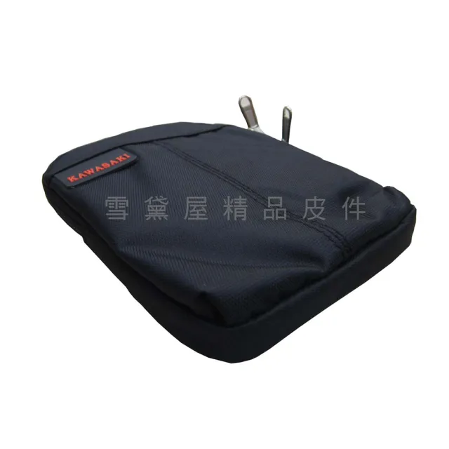 【KAWASAKI】腰包5吋手機超無敵耐用外掛腰包(PDA袋台灣製造品質保證高單數防水尼龍布材質)