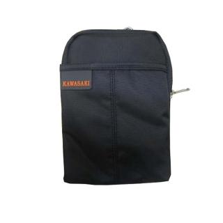 【KAWASAKI】母親節禮物 腰包5.5吋手機超無敵耐用外掛腰包(PDA袋臺灣製造品質保證高單數防水尼龍布材質)