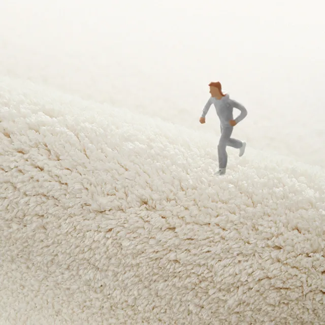 【凡尼塔】現代簡約羊羔絨地毯(140*200cm 北歐 仿羊絨 短毛 白色 保溫保暖 房間 客廳 床邊 臥室)
