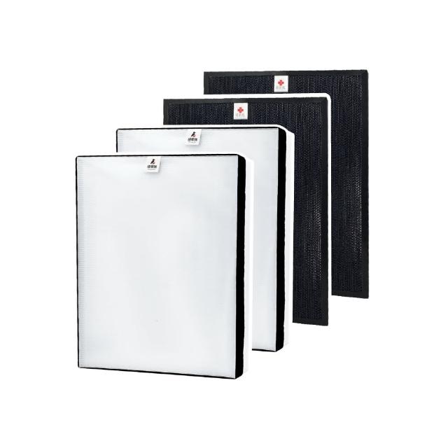 【蟎著媽】濾網2套優惠組(適用 韓國 Winix Zero+ Plus GJ AZPU370-HWT Plasmawave)