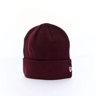 【NEW ERA】NEW ERA 男女 保暖帽 毛帽 NEW ERA 暗紅(NE70534812)